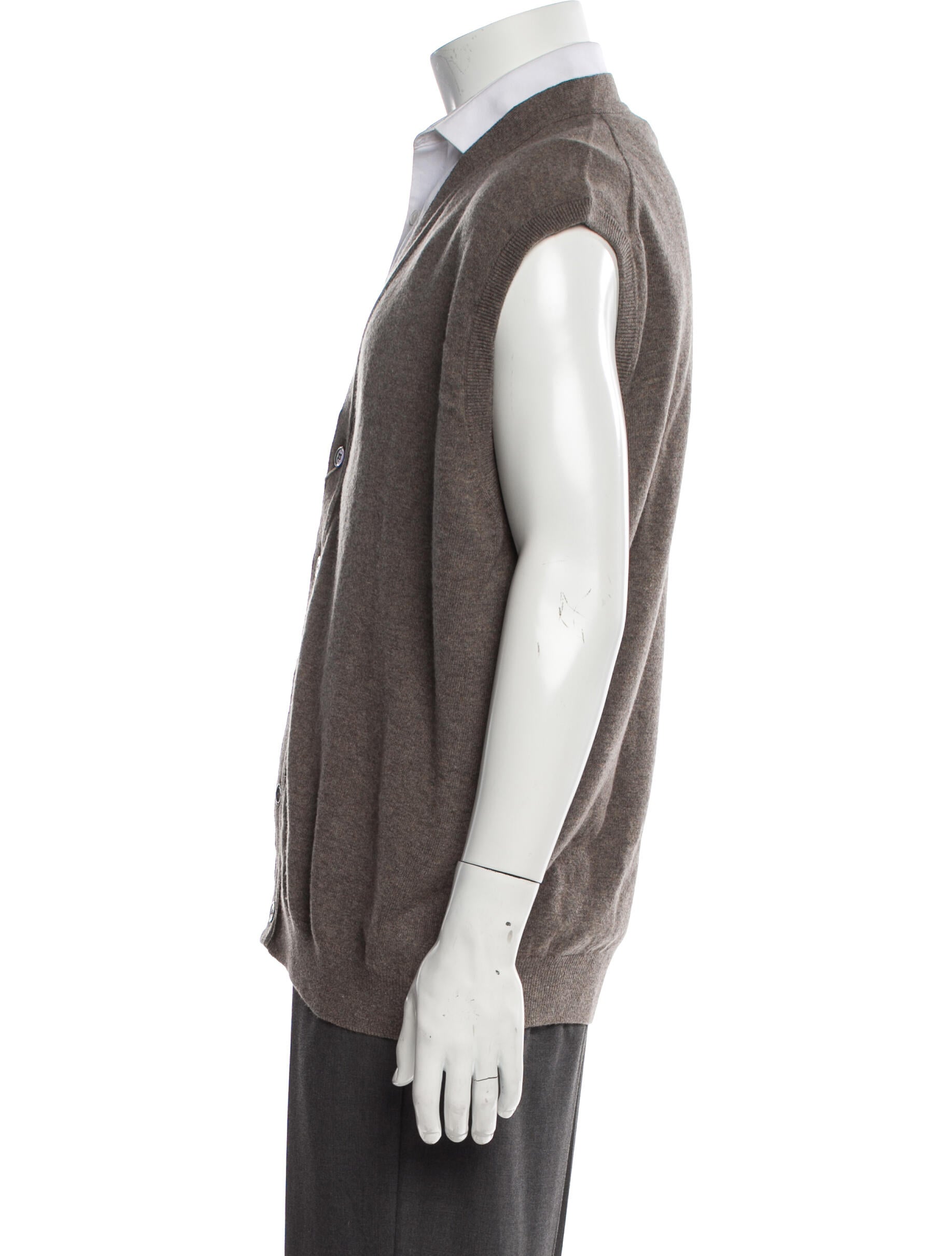 Peter Scott Wool V-Neck Sweater Vest w/ Tags