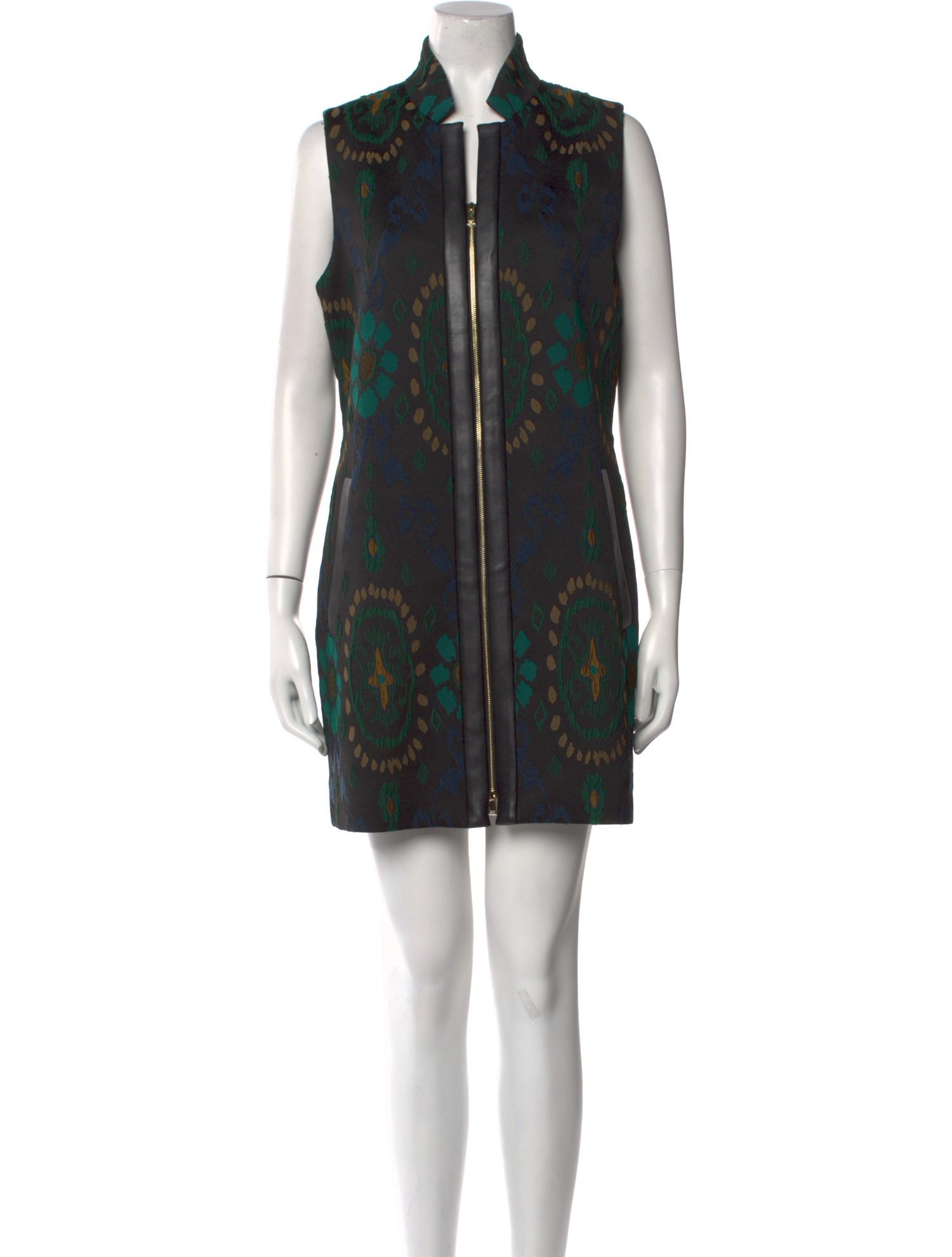 Per se Printed Mini Dress