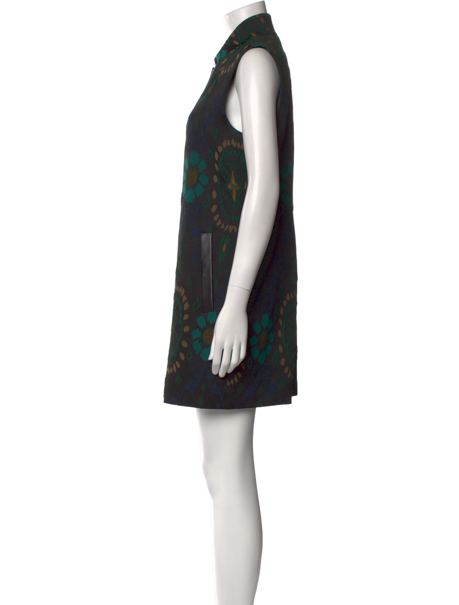 Per se Printed Mini Dress