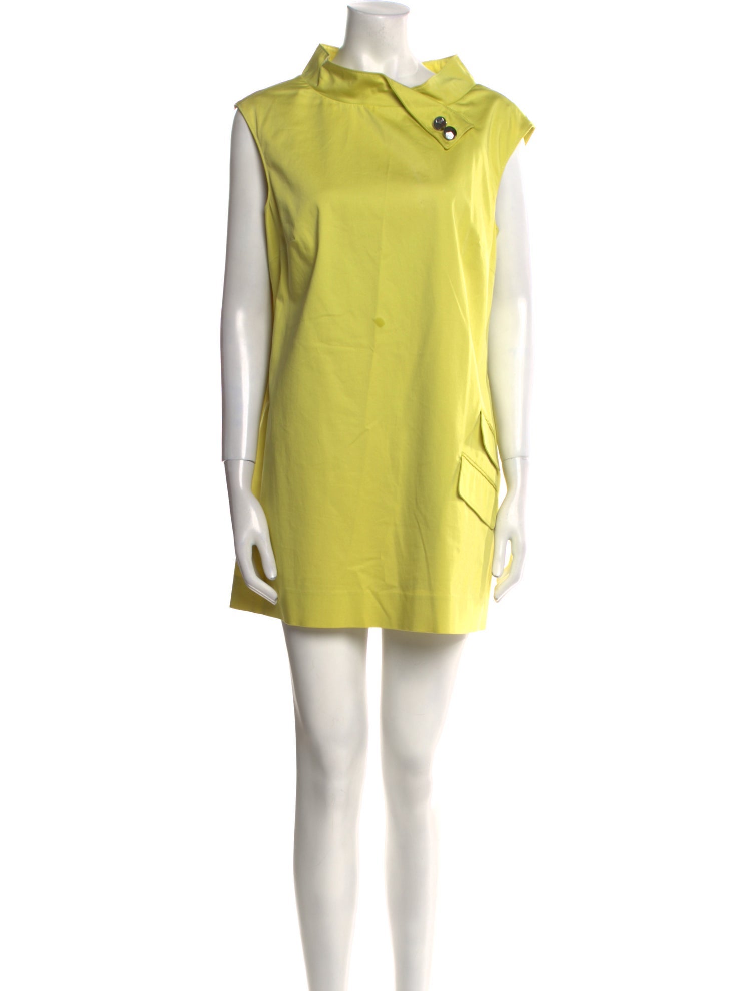 Per se Mock Neck Mini Dress