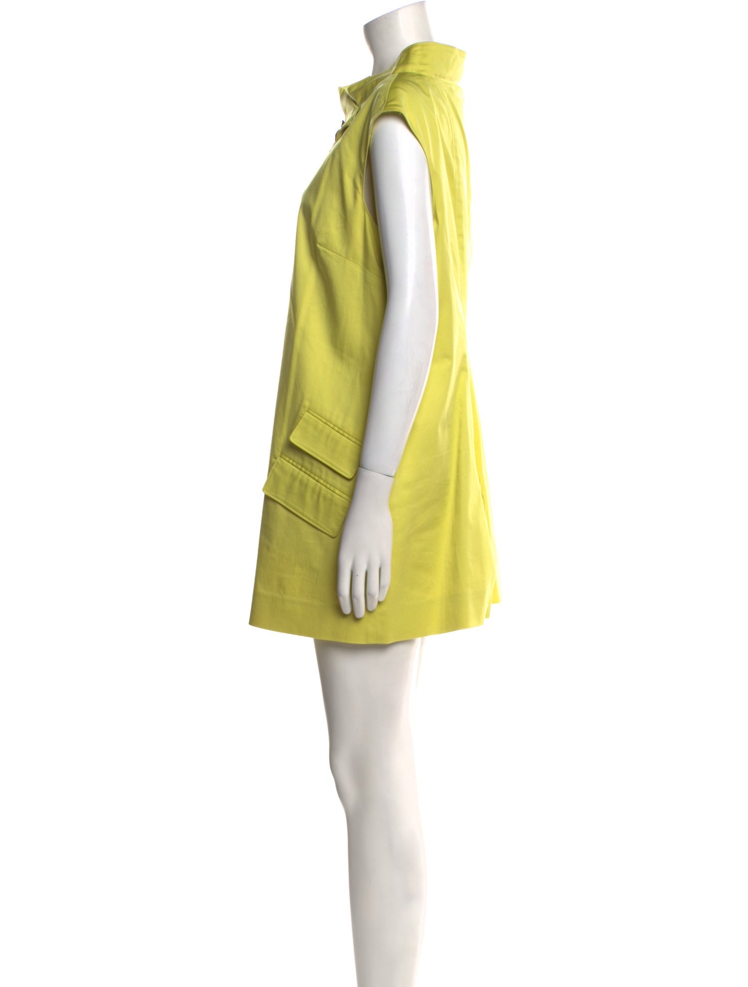 Per se Mock Neck Mini Dress