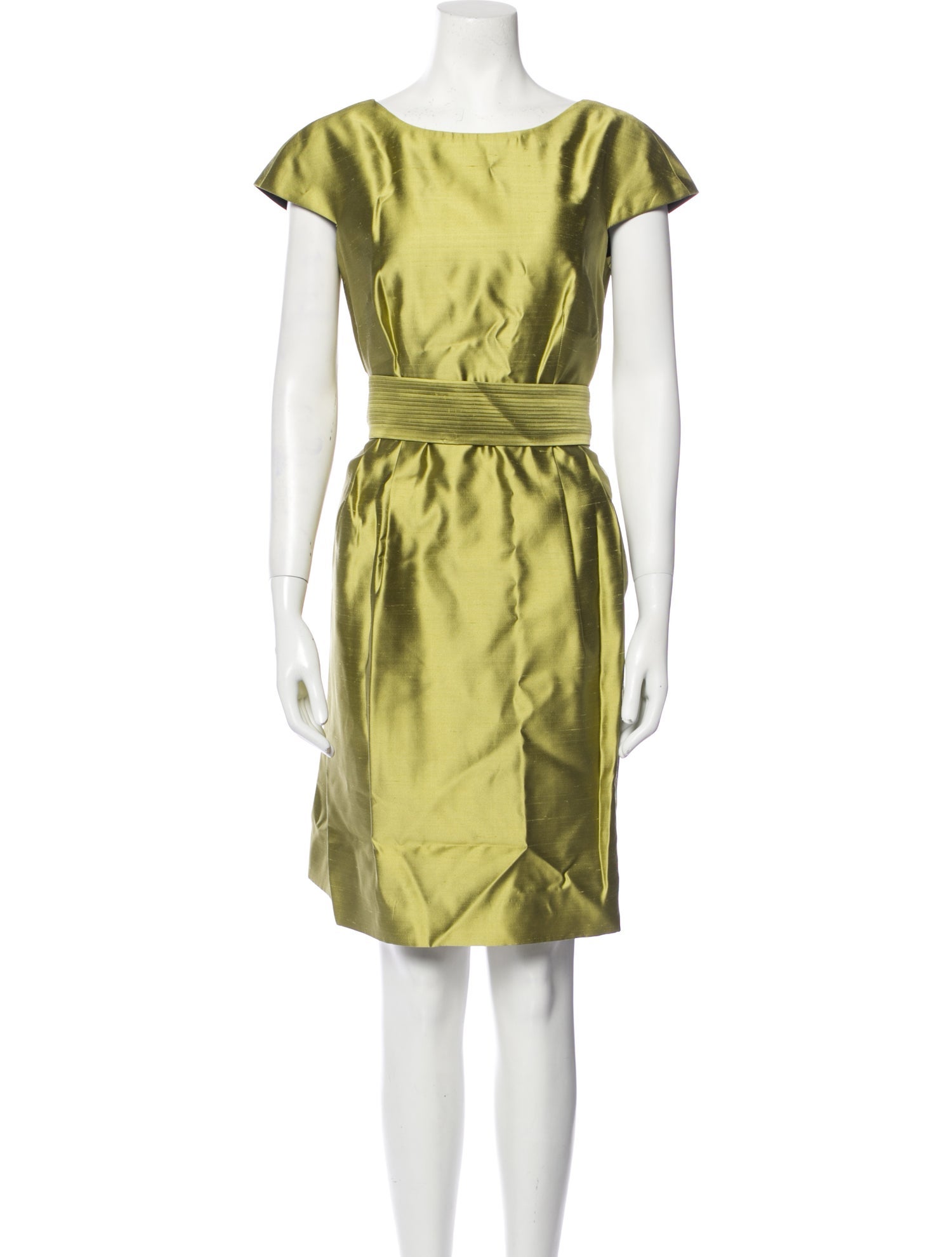 Per se Silk Knee-Length Dress