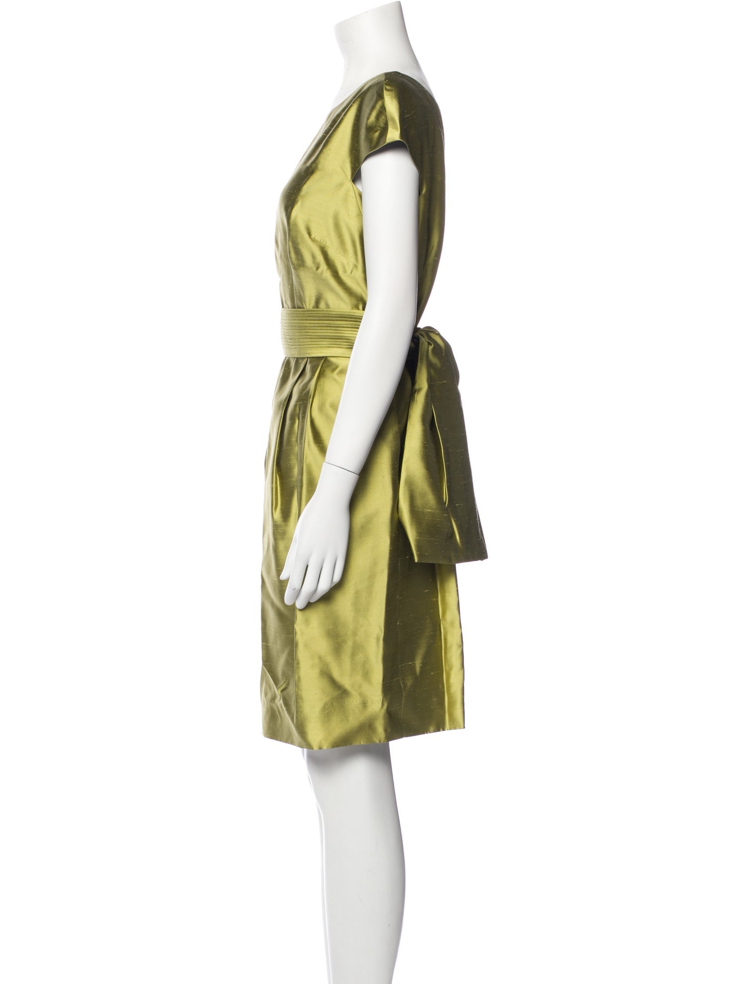 Per se Silk Knee-Length Dress