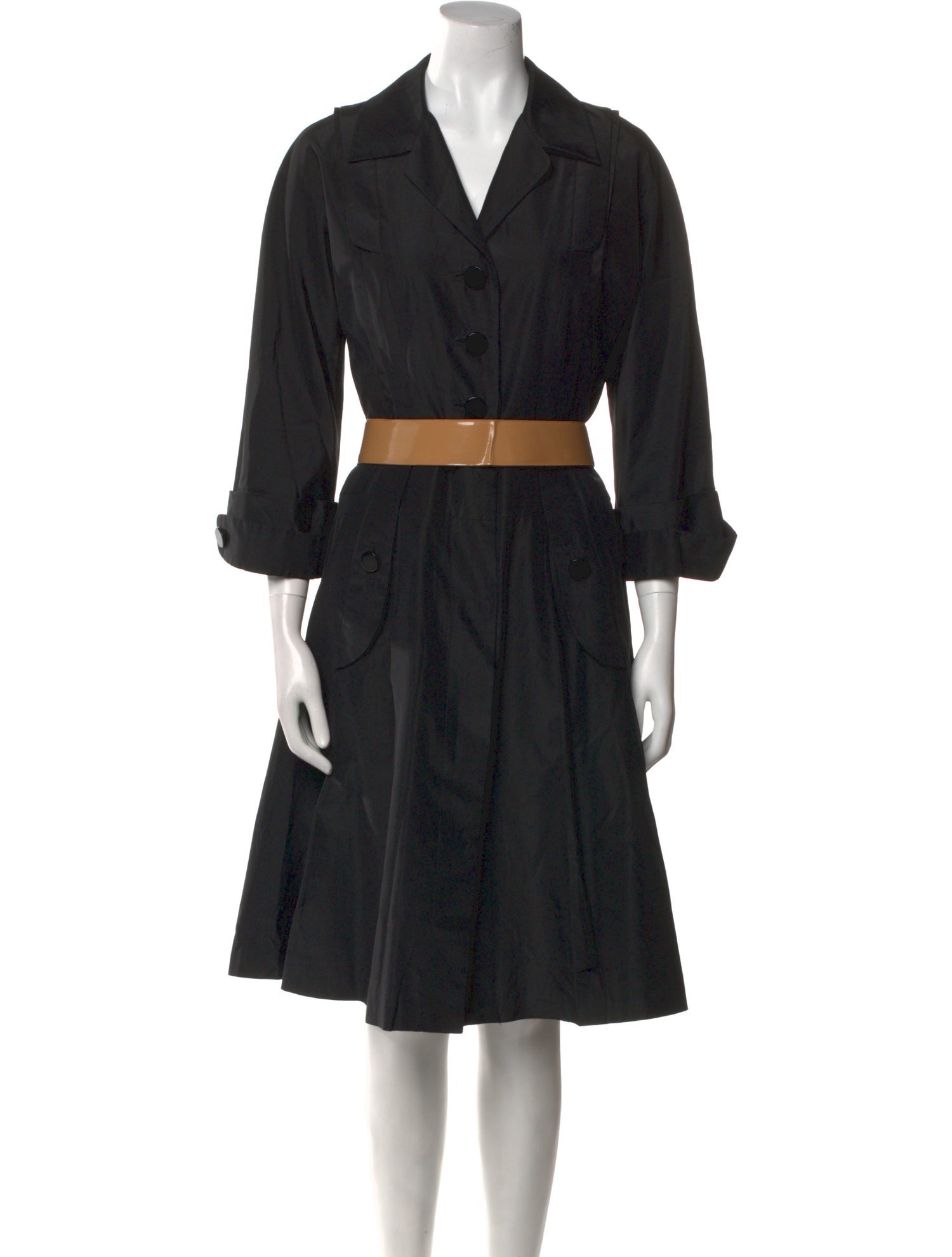 Per se Silk Midi Length Dress