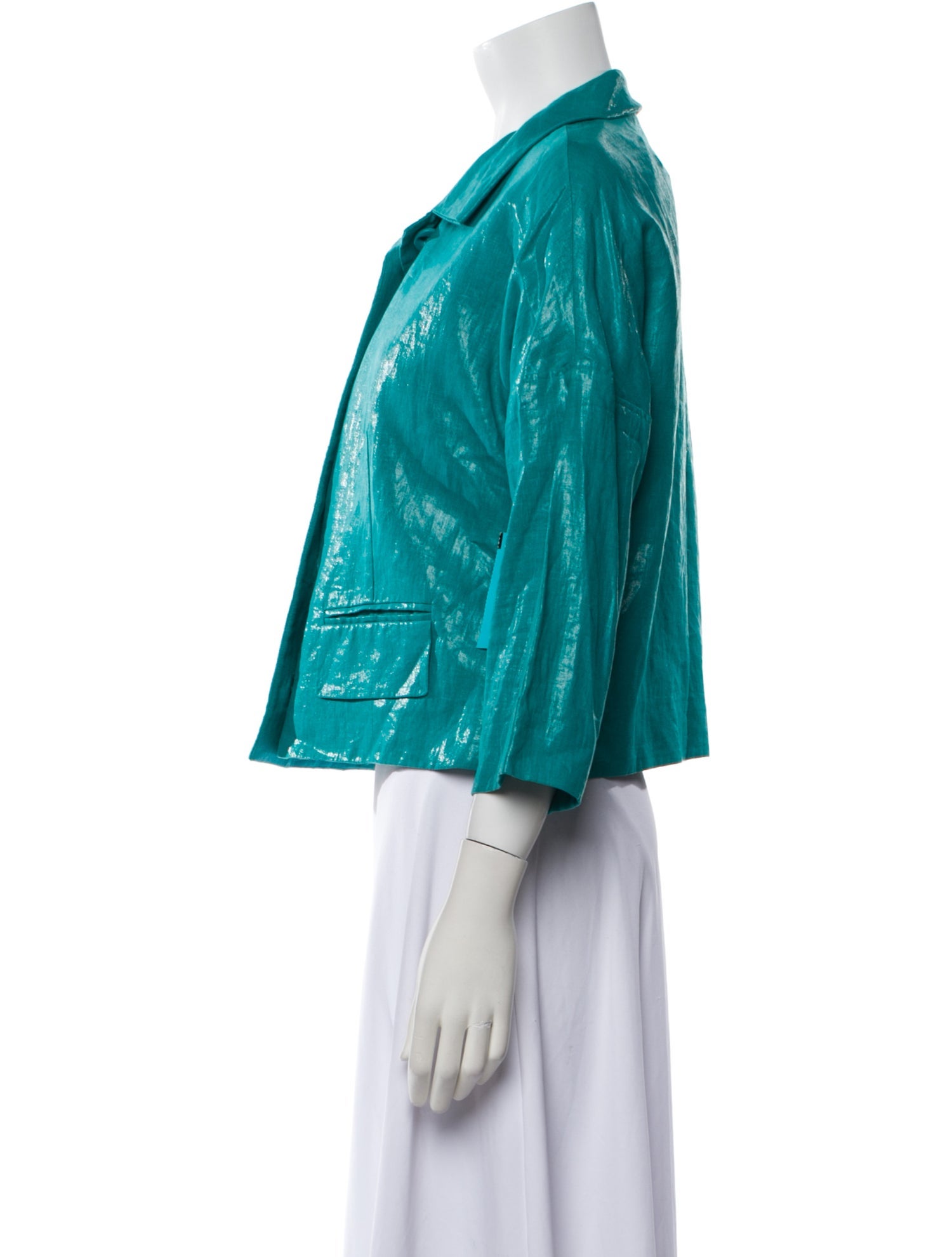 Per se Linen Biker Jacket