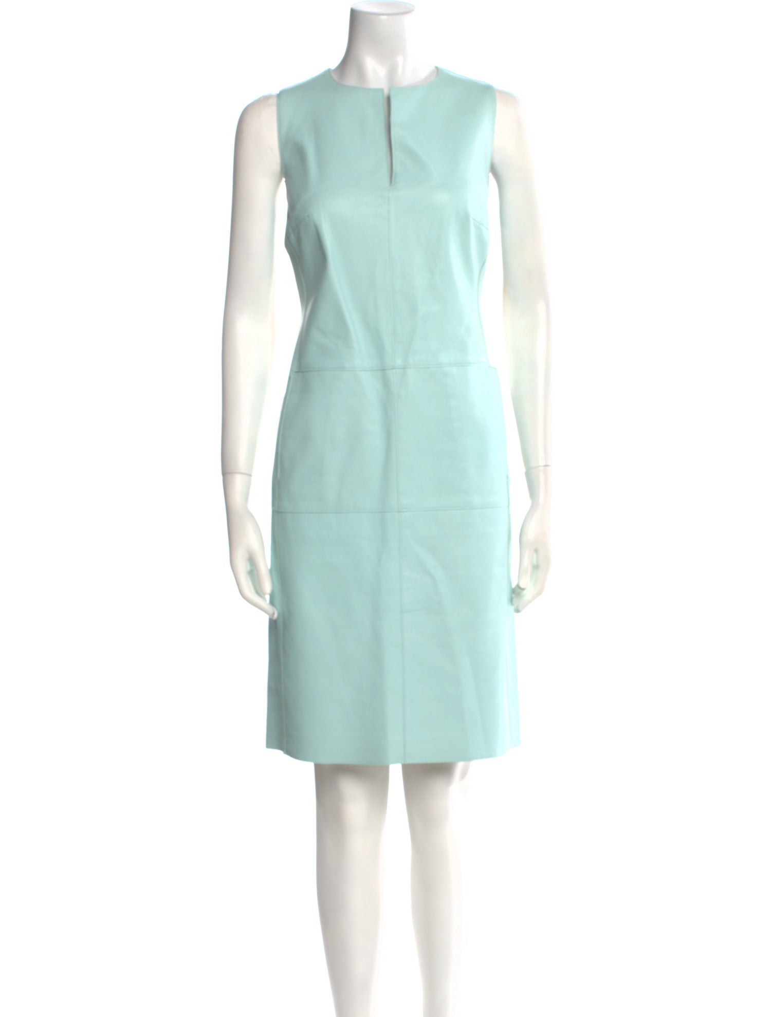 Per se Leather Knee-Length Dress