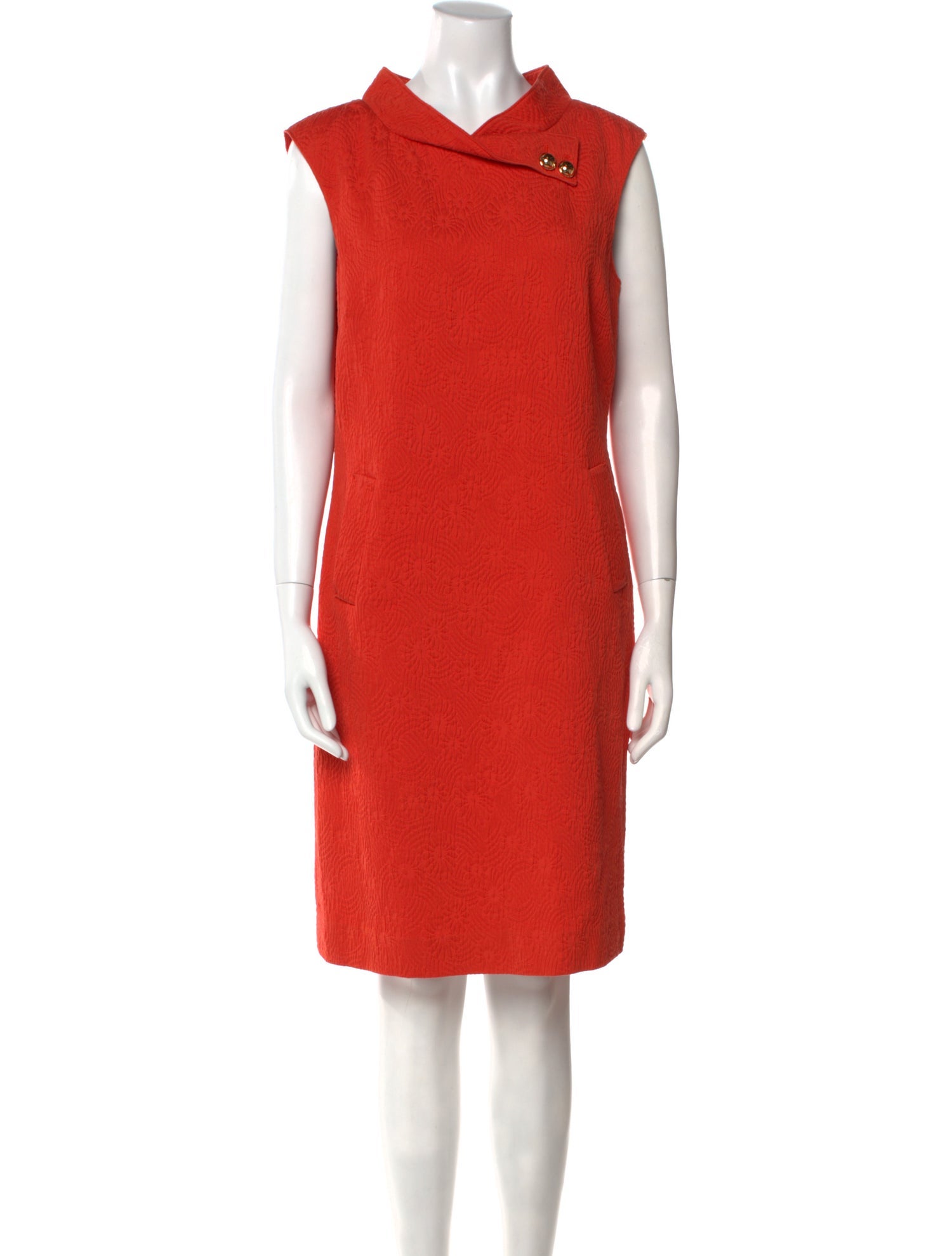 Per se Cowl Neck Knee-Length Dress w/ Tags