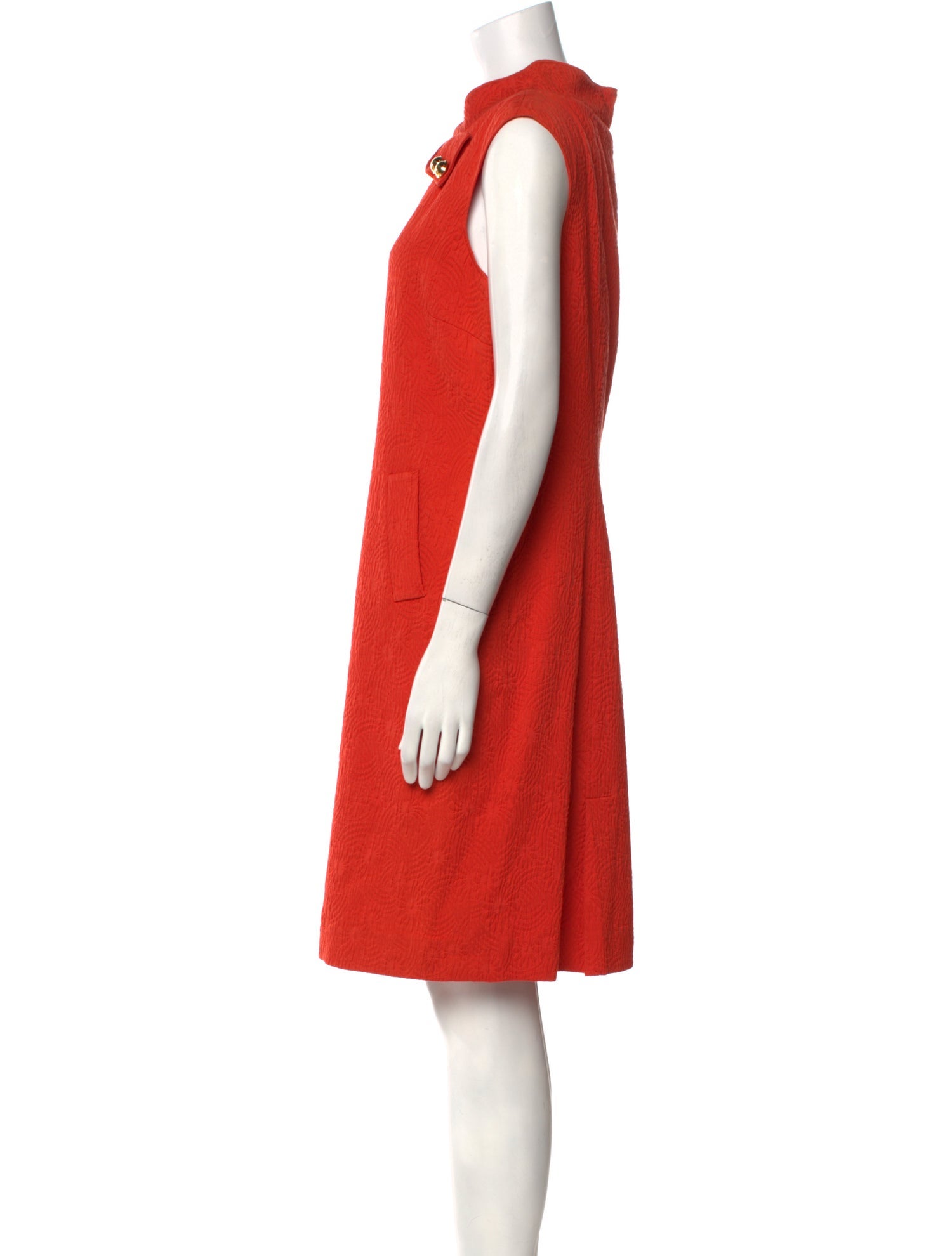 Per se Cowl Neck Knee-Length Dress w/ Tags
