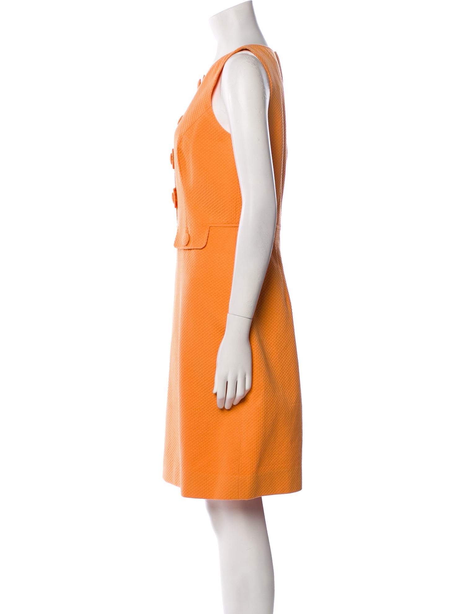 Per se Scoop Neck Knee-Length Dress