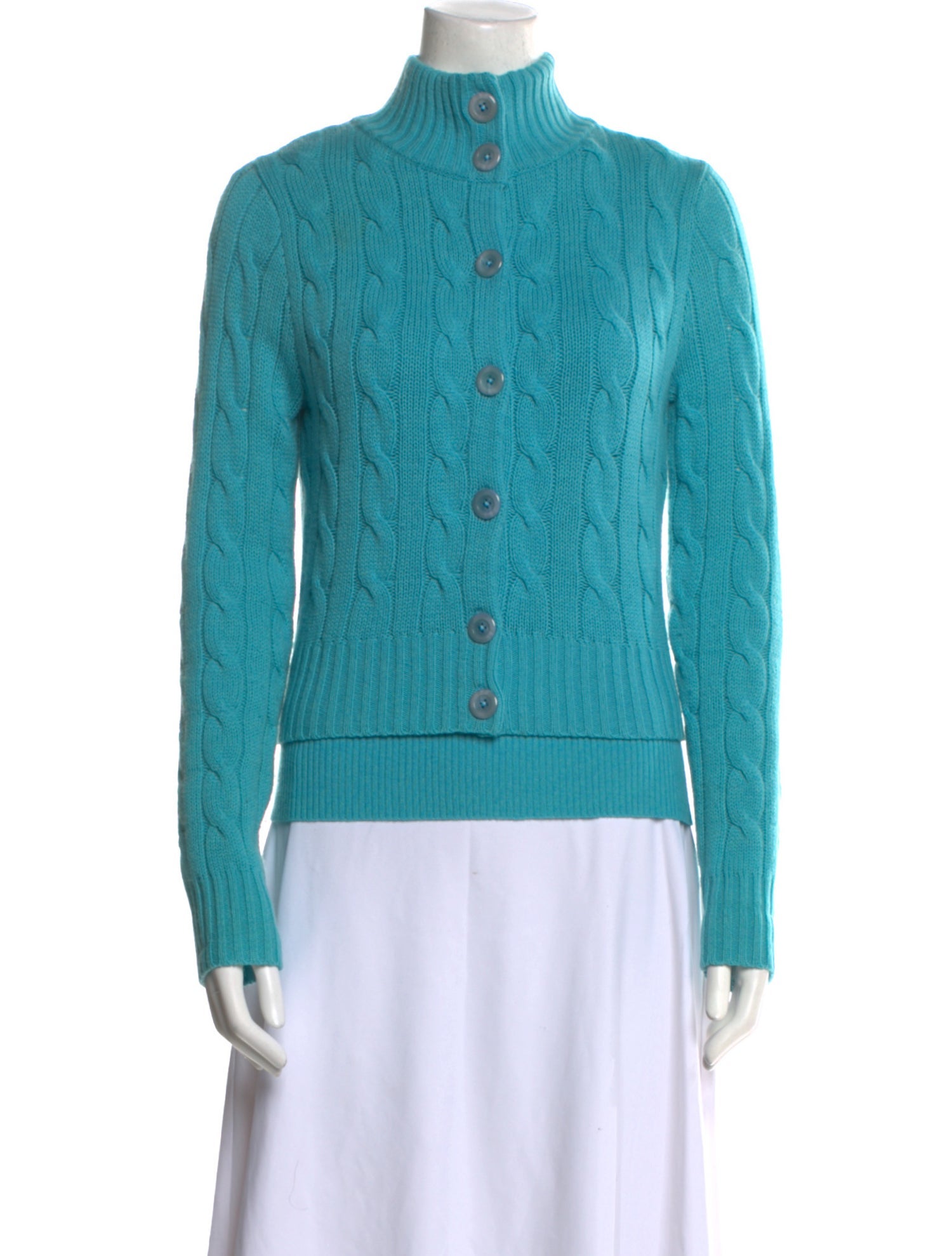 Per se Wool Mock Neck Sweater