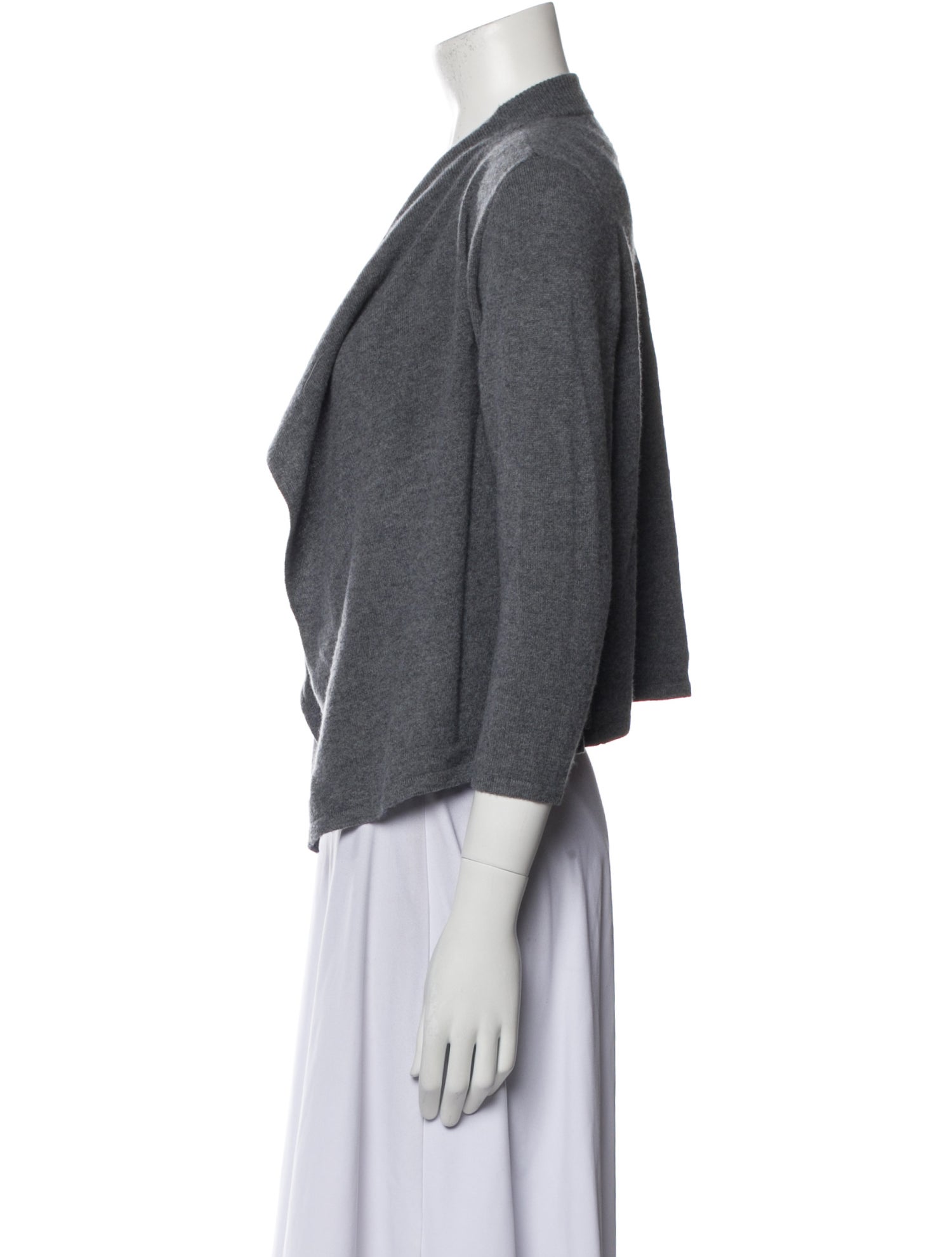 Per se Cashmere Open Front Sweater