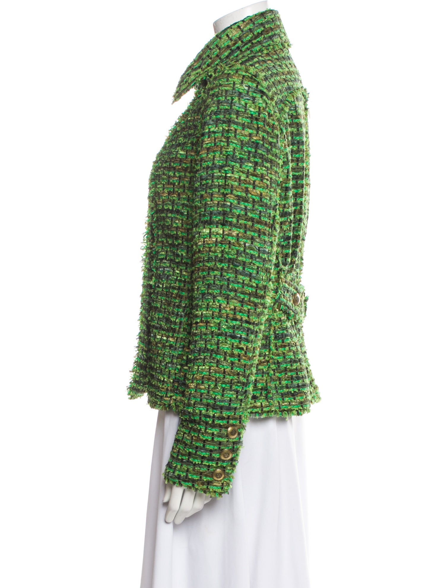 Per se Tweed Pattern Evening Jacket