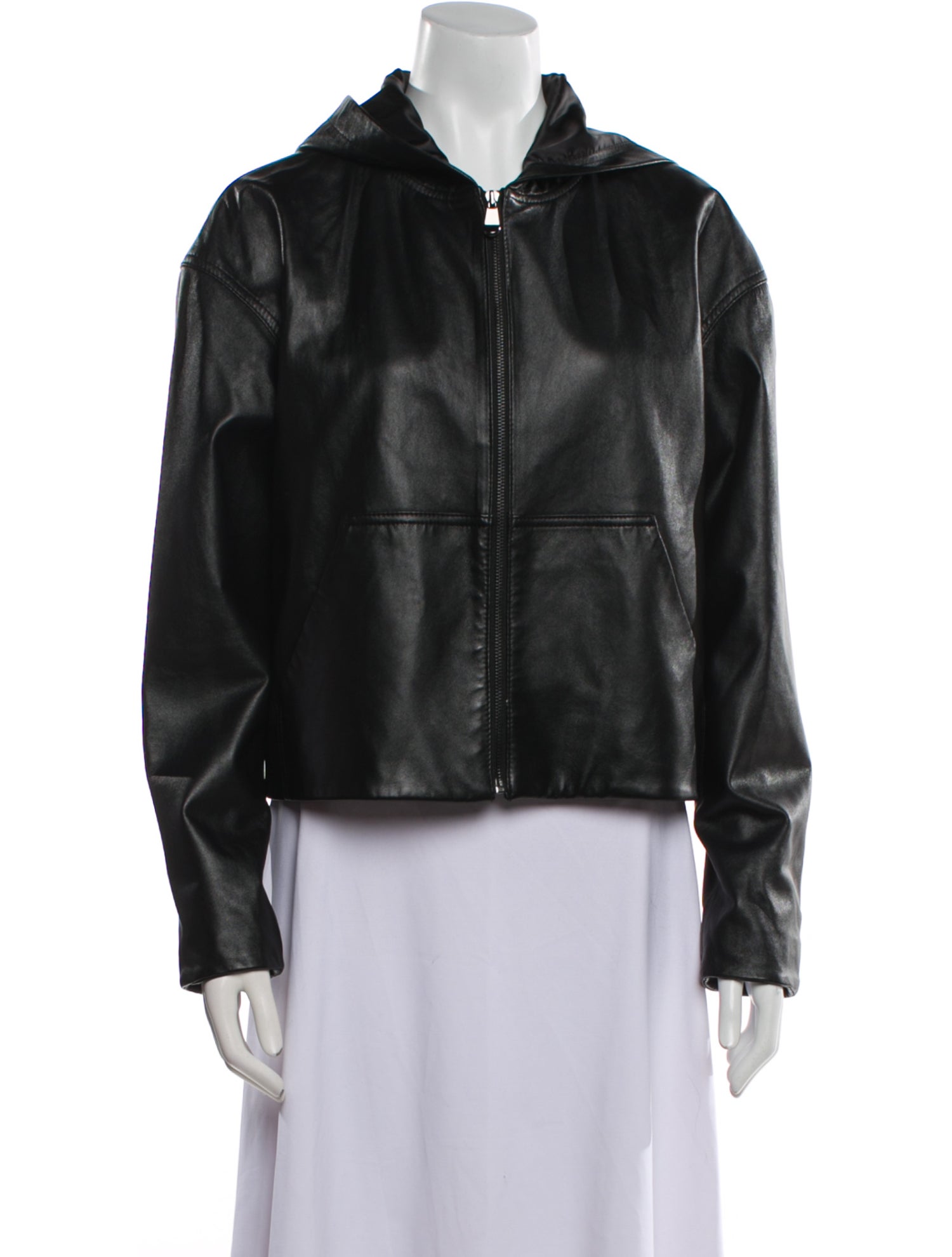 Per se Leather Biker Jacket