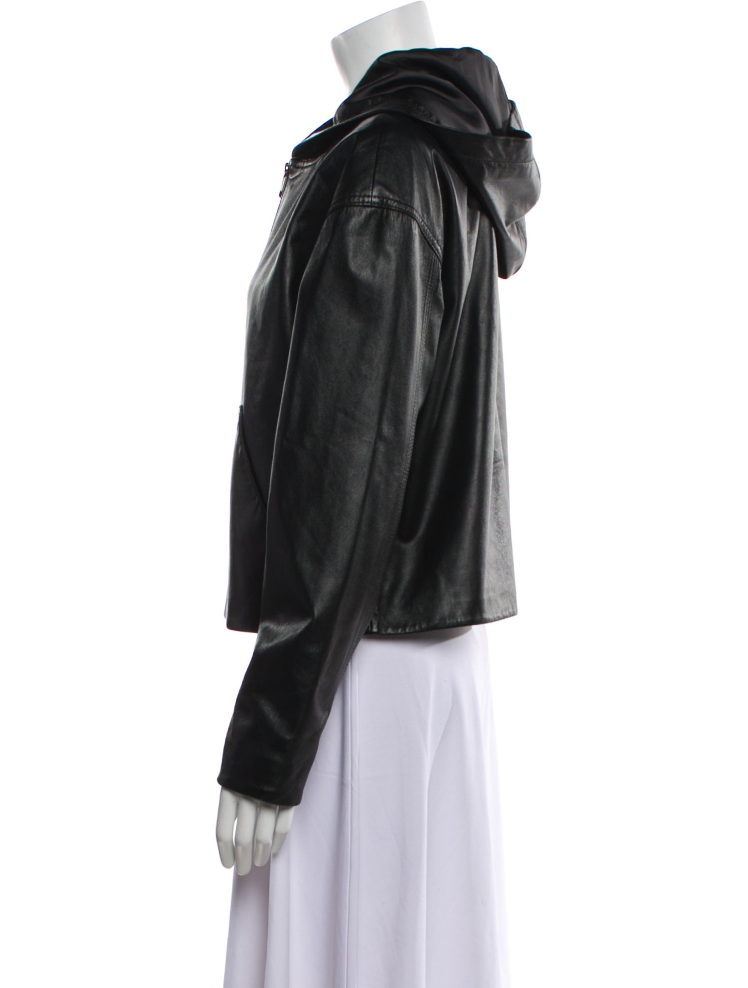 Per se Leather Biker Jacket