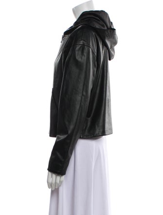 Per se Leather Biker Jacket