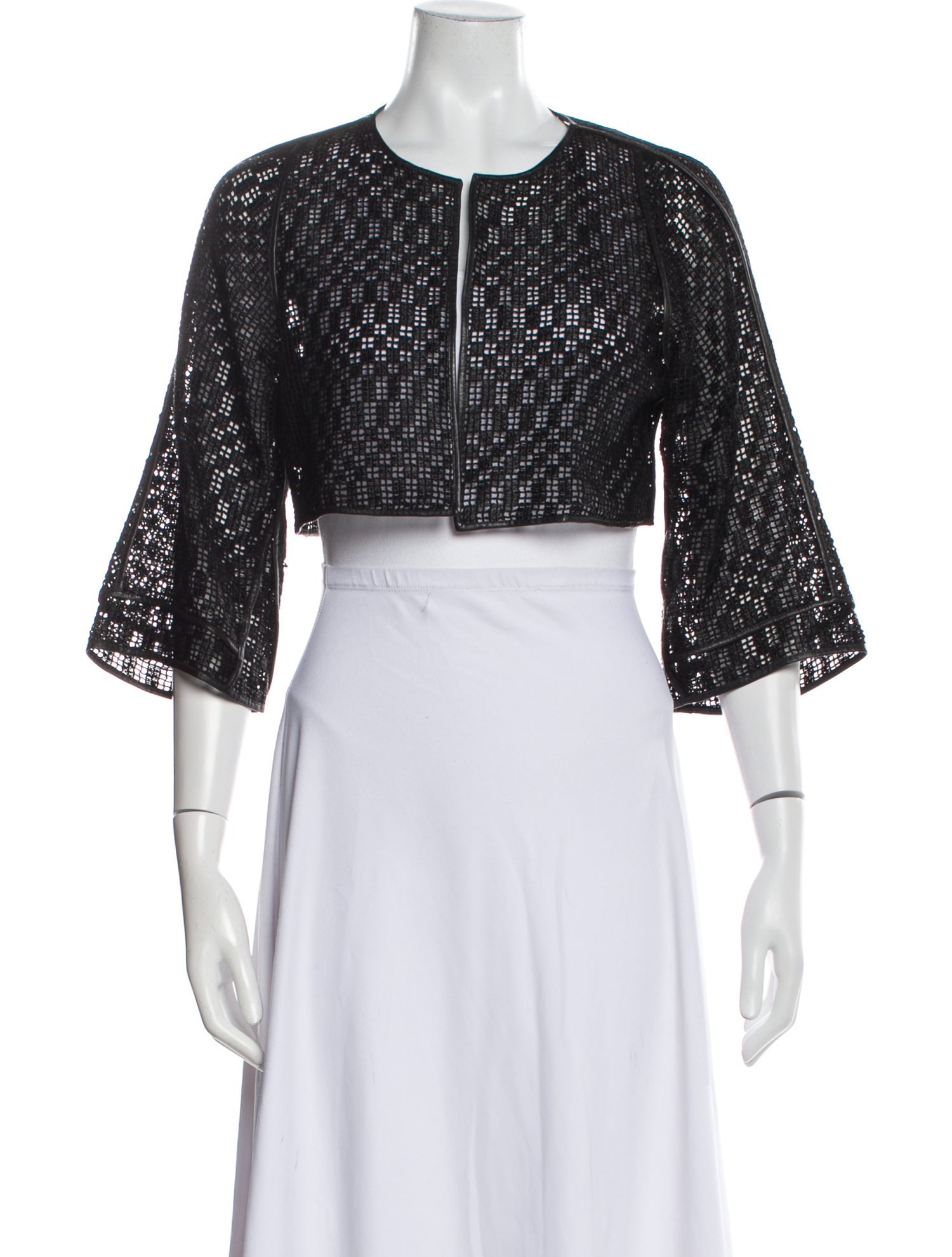 Per se Striped Crew Neck Sweater