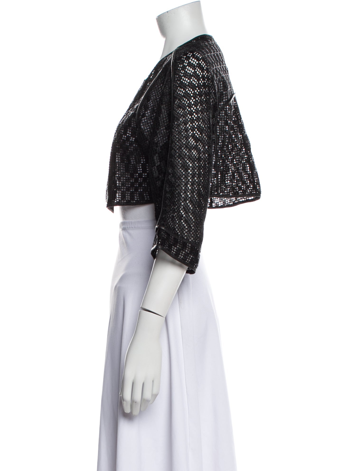 Per se Striped Crew Neck Sweater