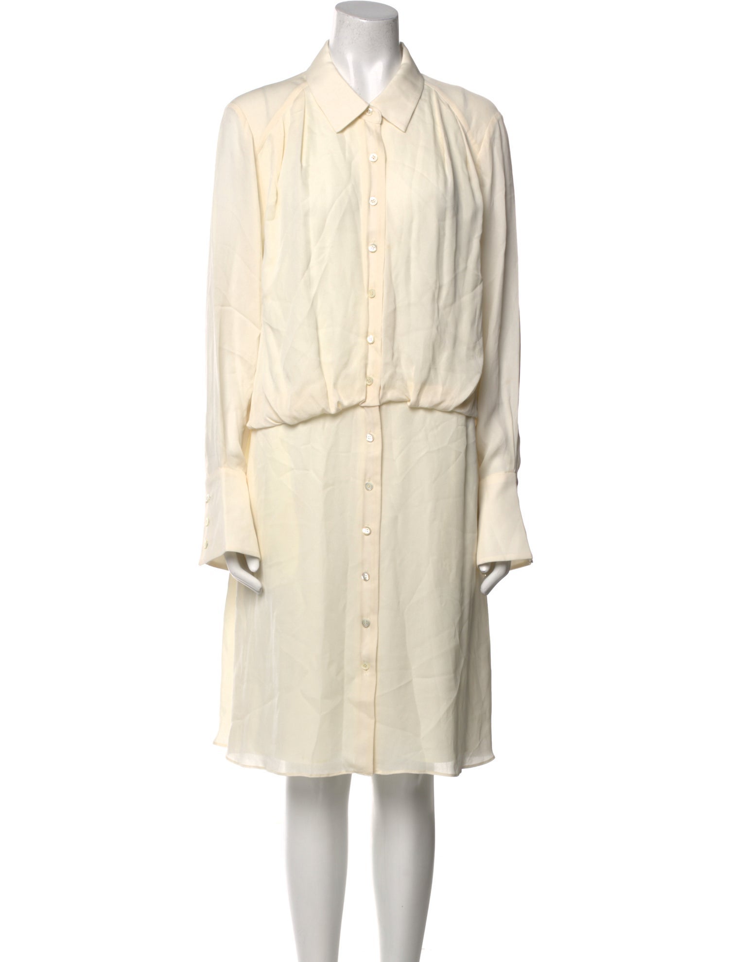 Per se Silk Knee-Length Dress