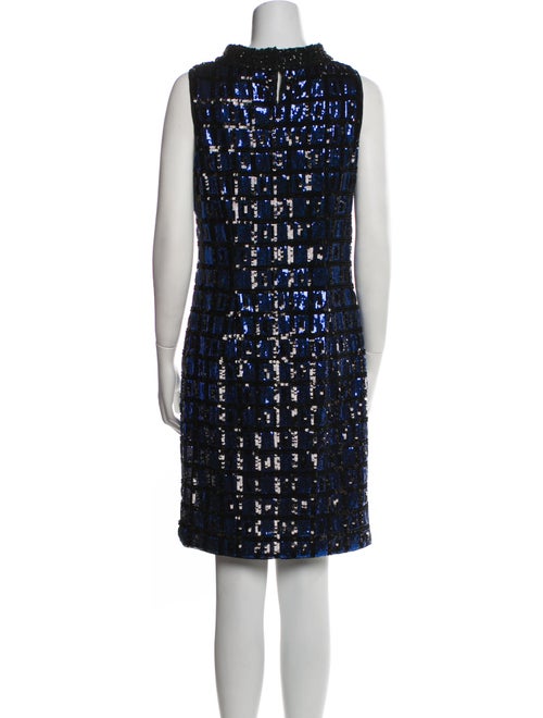 Per se Mock Neck Mini Dress