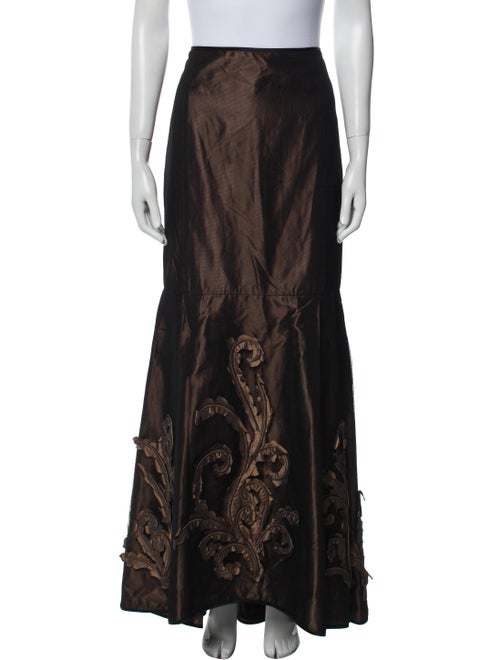 Per se Silk Long Skirt