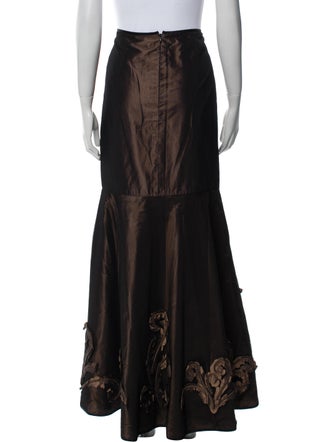 Per se Silk Long Skirt