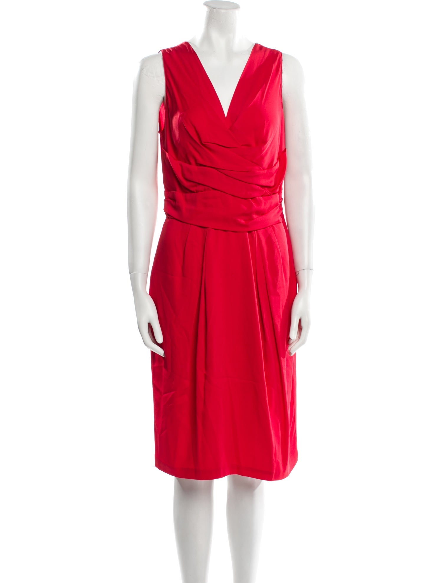 Per se Silk Midi Length Dress