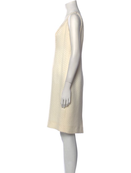 Peggy Jennings V-Neck Knee-Length Dress