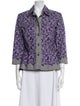 Peggy Jennings Floral Print Evening Jacket