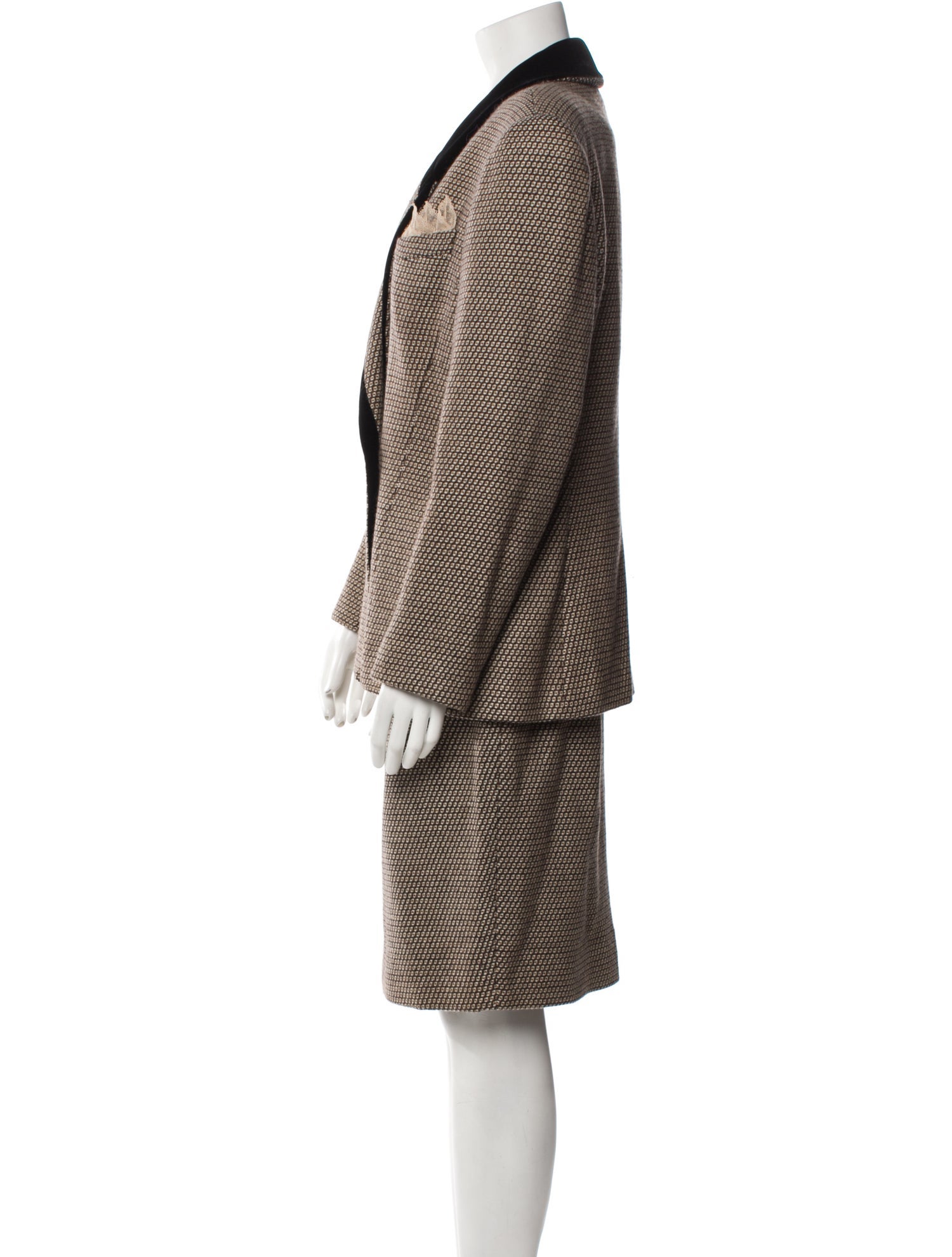 Peggy Jennings Vintage Wool Skirt Suit