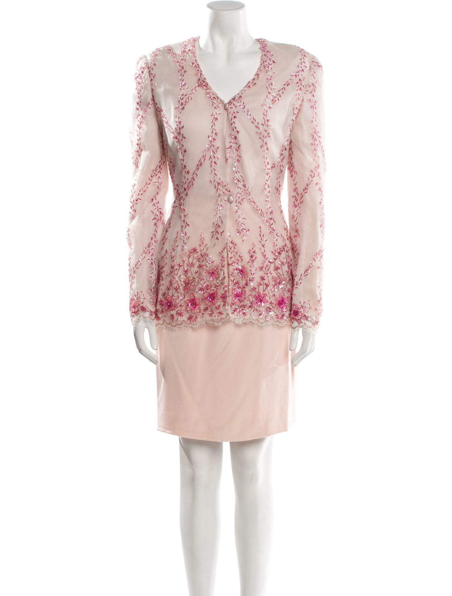 Peggy Jennings Vintage 1980's Skirt Suit