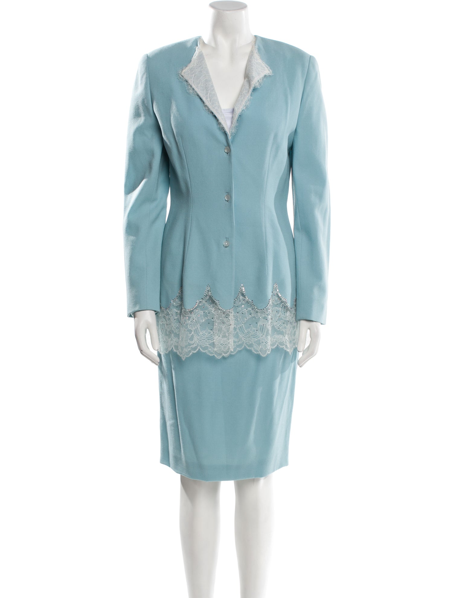 Peggy Jennings Vintage 1980's Skirt Suit