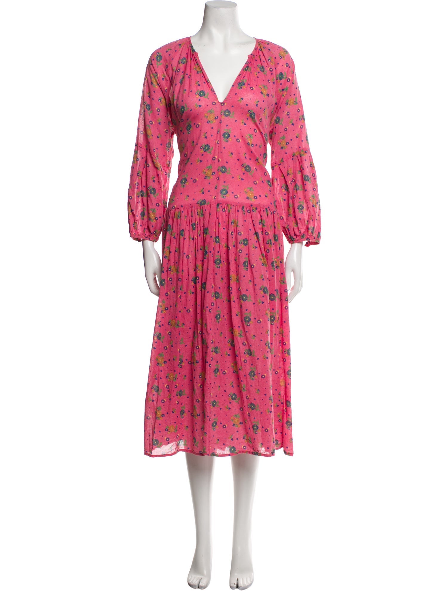 Pietsie Floral Print Long Dress