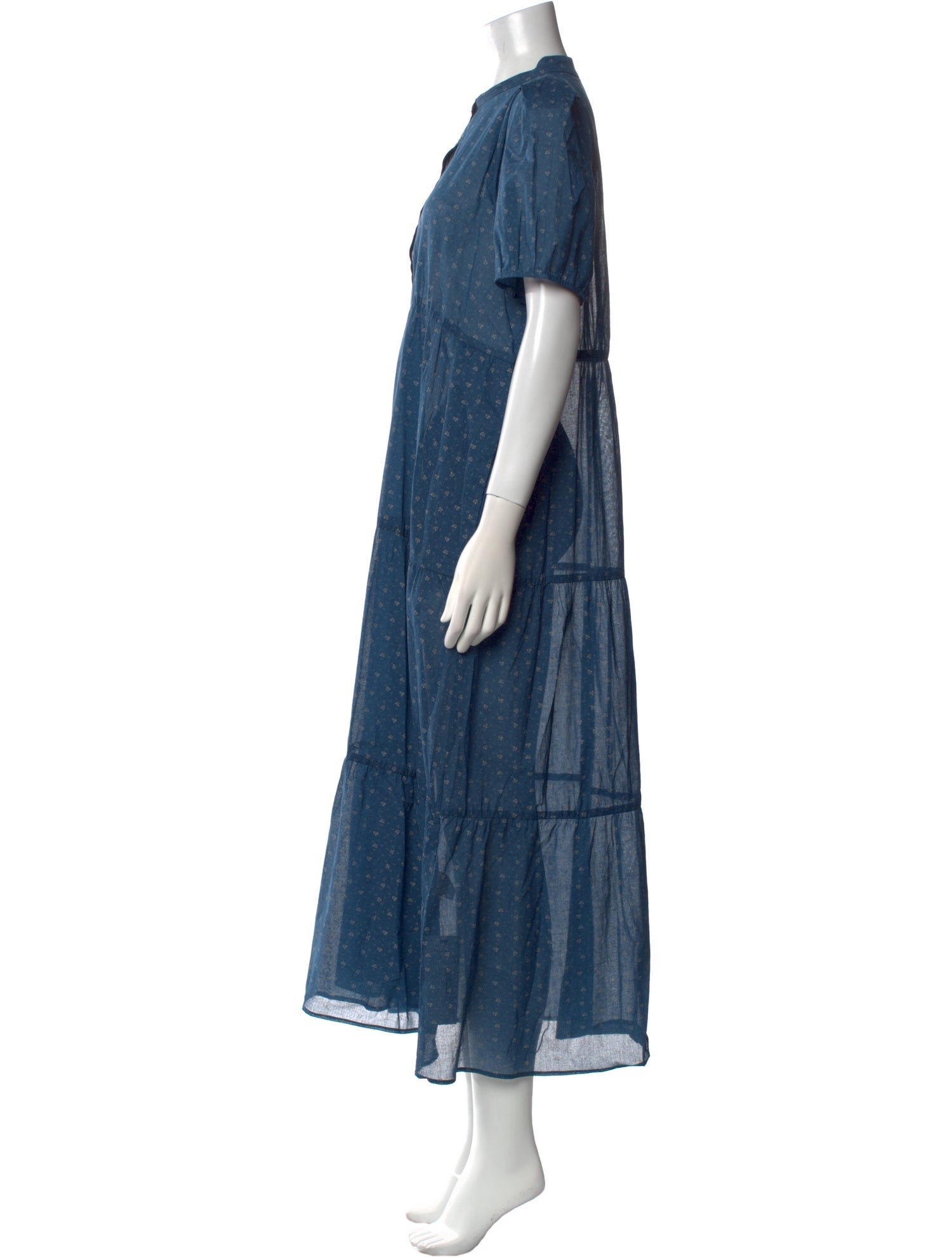 Pietsie Crew Neck Long Dress