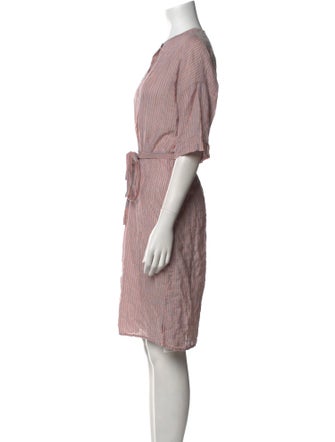 Pietsie Crew Neck Knee-Length Dress