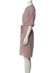 Pietsie Crew Neck Knee-Length Dress