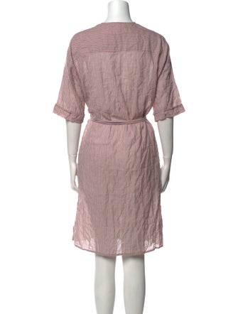 Pietsie Crew Neck Knee-Length Dress