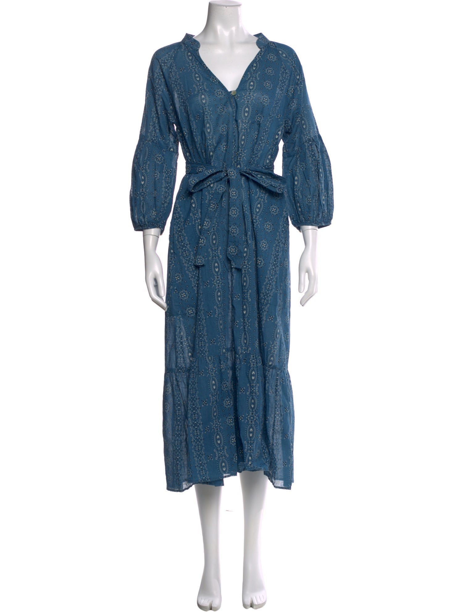 Pietsie V-Neck Long Dress