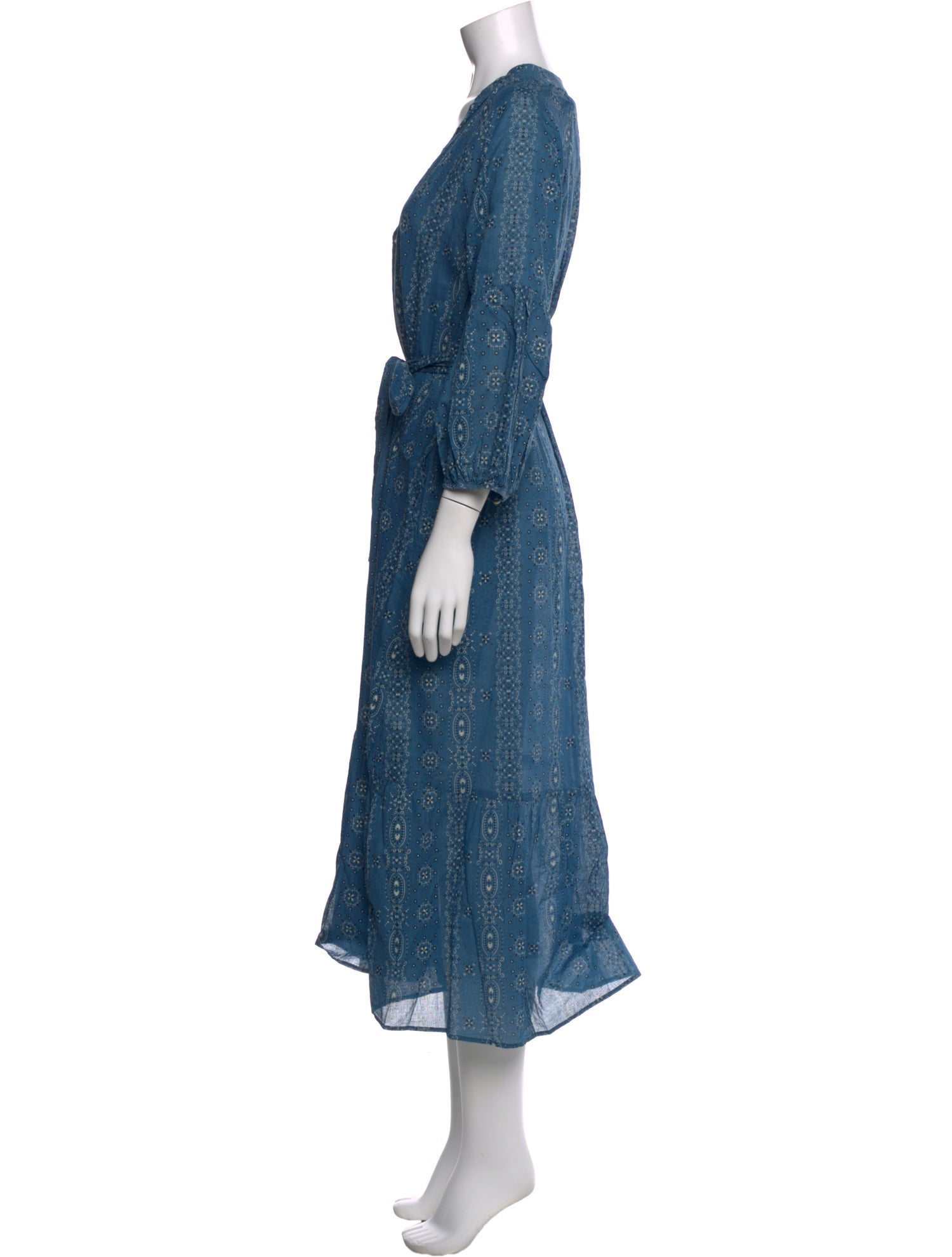 Pietsie V-Neck Long Dress