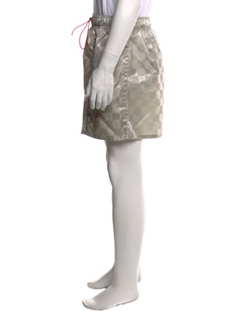 L'equip Plaid Print Shorts