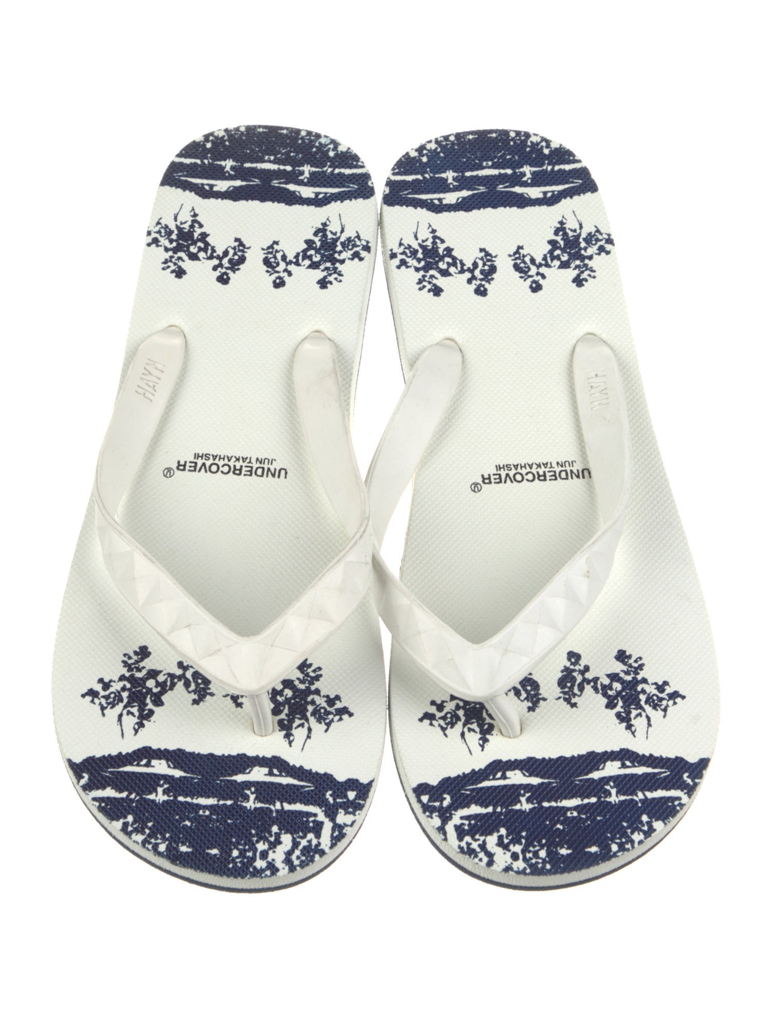 Levi's x Undercover Jun Takahashi Rubber Floral Print Gladiator Sandals