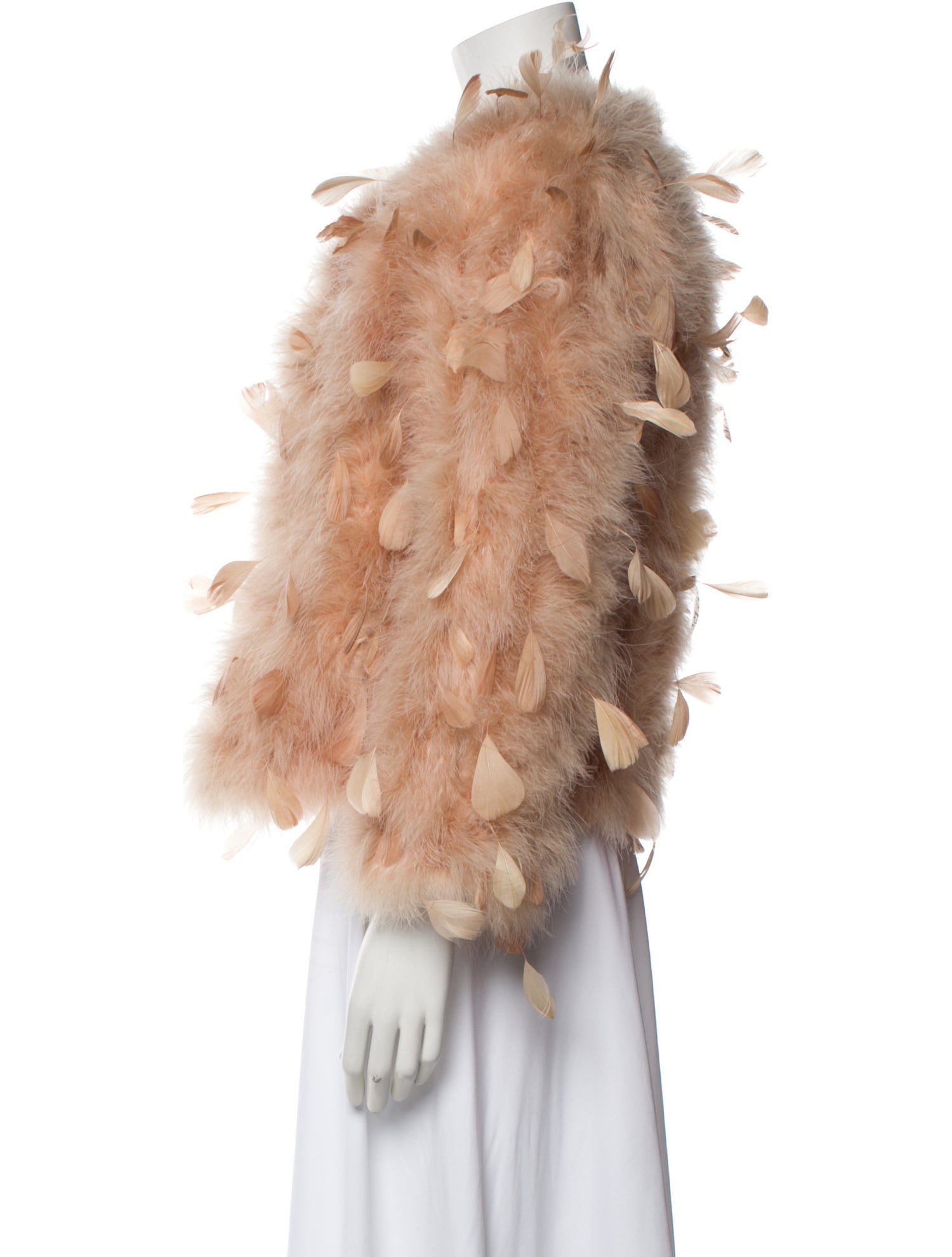 Pello Bello Ostrich Feather Down Jacket