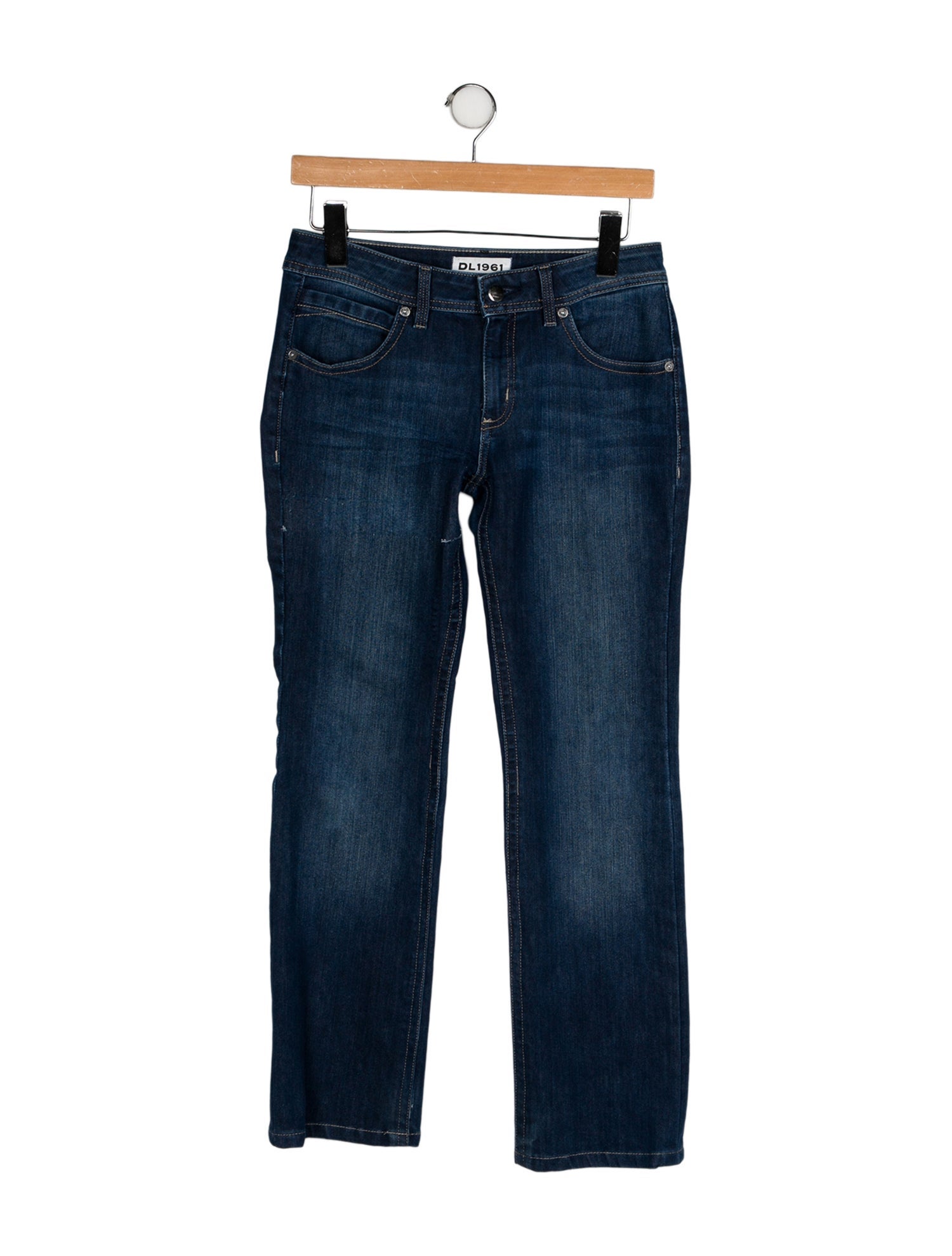 Perfect Moment x DL1961 Mid-Rise Straight Leg Jeans