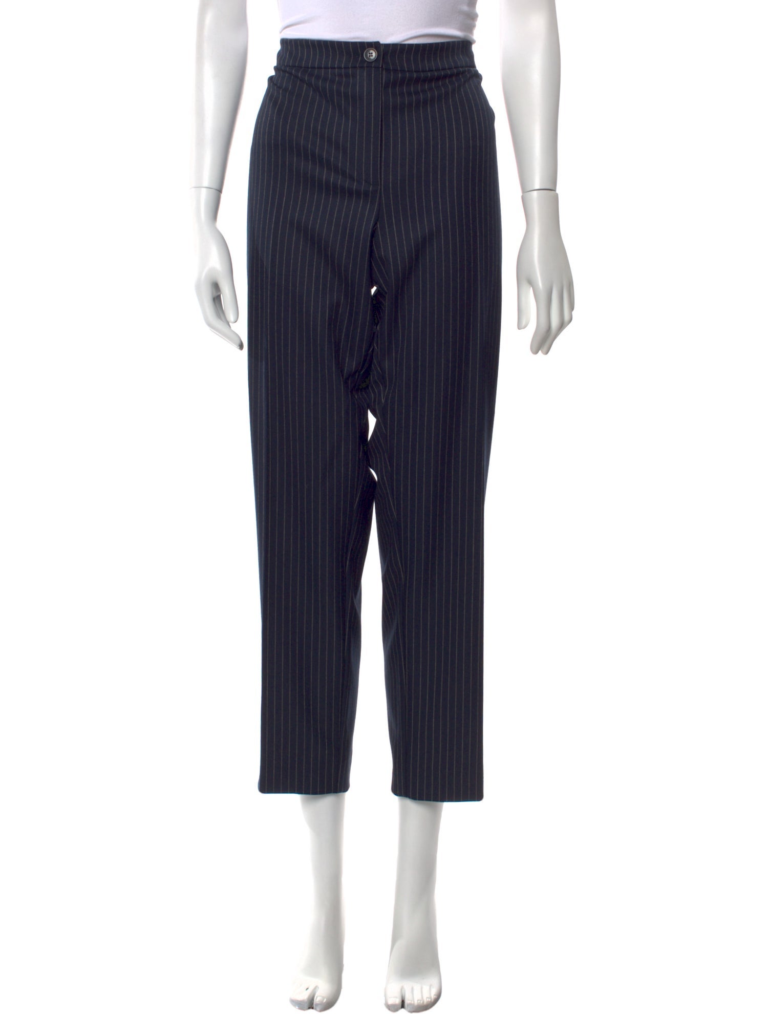 Persona by Marina Rinaldi Striped Straight Leg Pants