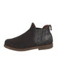 Penelope Chilvers Suede Glitter Accents Chelsea Boots