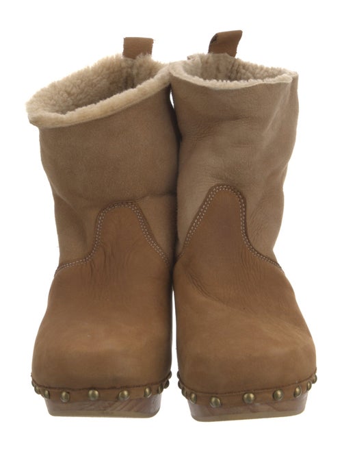 Penelope Chilvers Suede Studded Accents Boots