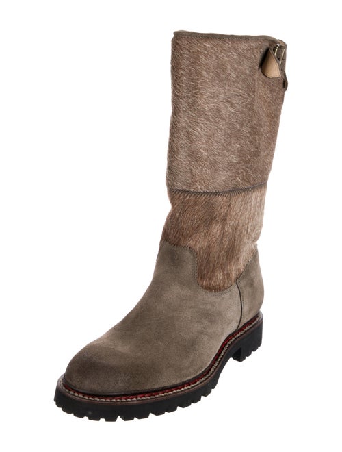 Penelope Chilvers Ponyhair Moto Boots