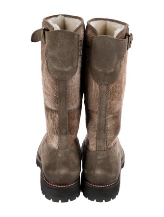 Penelope Chilvers Ponyhair Moto Boots