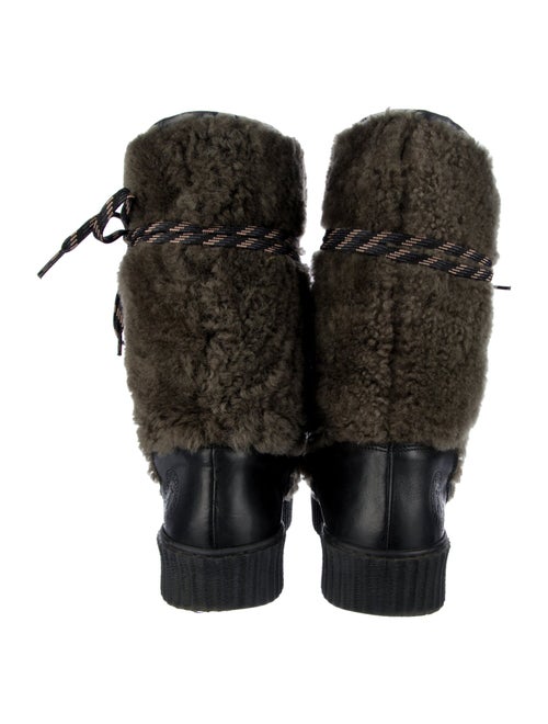 Penelope Chilvers Shearling Lace-Up Boots