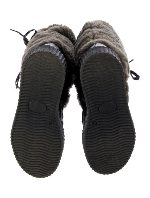 Penelope Chilvers Shearling Lace-Up Boots