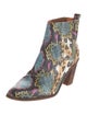 Penelope Chilvers Leather Animal Print Boots